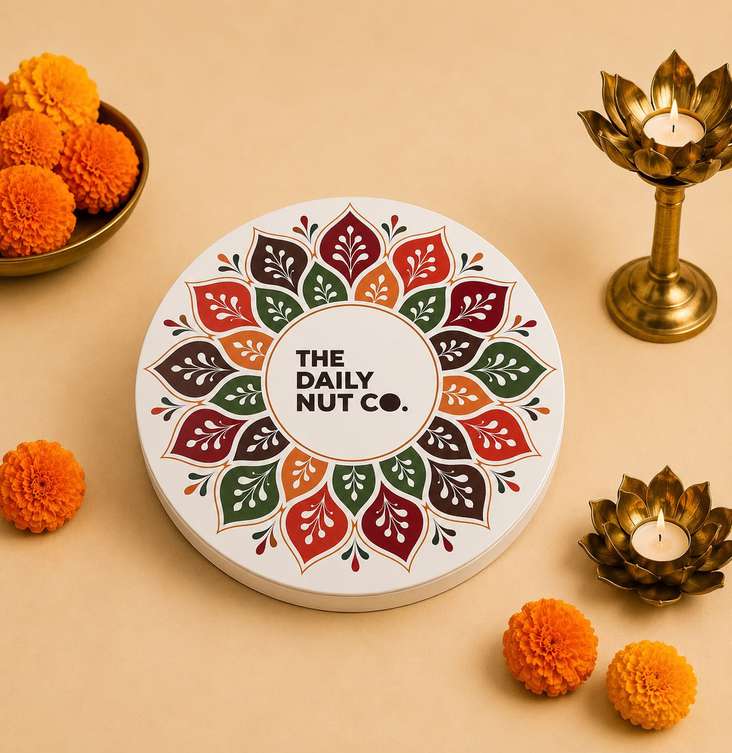 GONUTTIES Mandala Design Round Tin